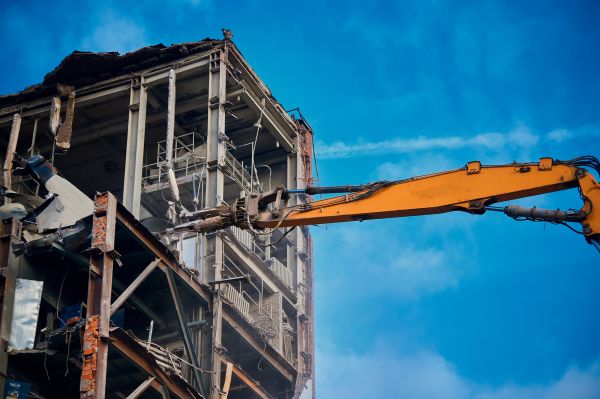Factory Demolition in Petaluma