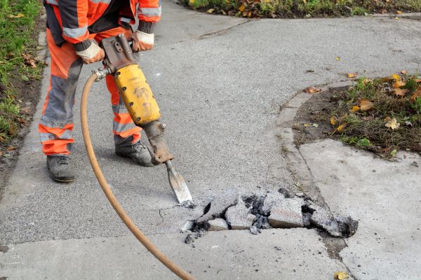 Sidewalk Demolition in Petaluma