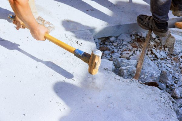 Concrete Pavement Demolition in Petaluma