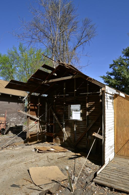 Shed Demolition detail